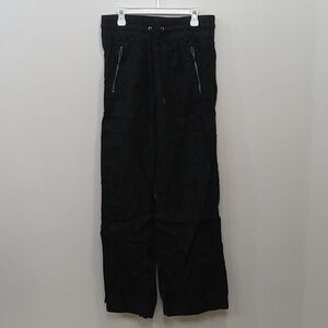 Athleta Sweat Pants Drawstring Pockets Wide Leg Loose Fit Women's Sz 2 EUC NICE!